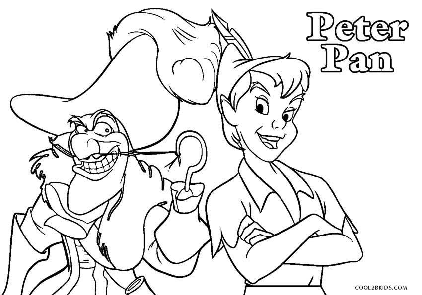 Download Free Printable Peter Pan Coloring Pages For Kids