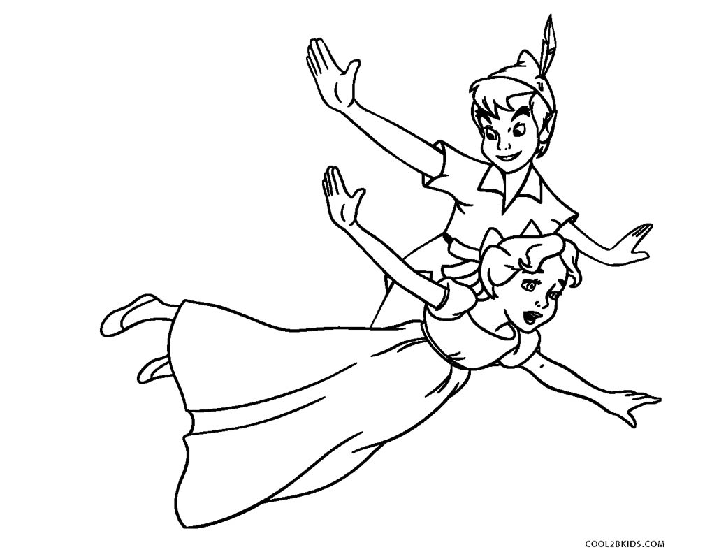 Download Free Printable Peter Pan Coloring Pages For Kids