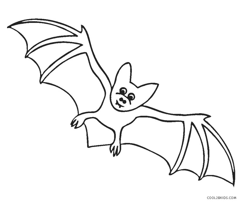 Free Printable Bat Coloring Pages For Kids