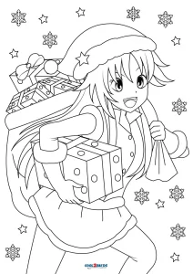 Anime Boy Coloring Pages  Free Printable Coloring Pages for Kids