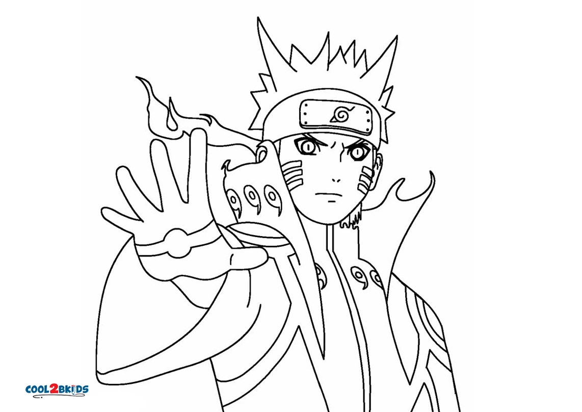 Naruto Coloring Pictures - Otakugadgets