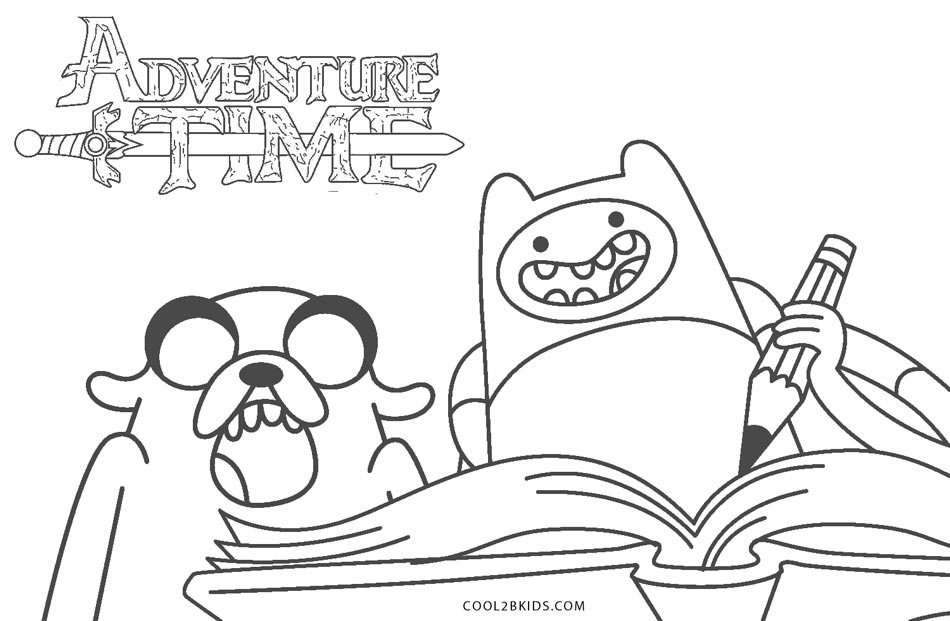 adventure time coloring pages ice king