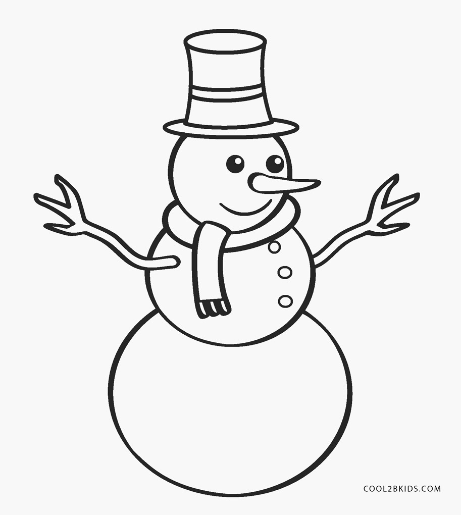 16 Coloring Pages Of Snowmen 16-coloring-pages-of-snowmen