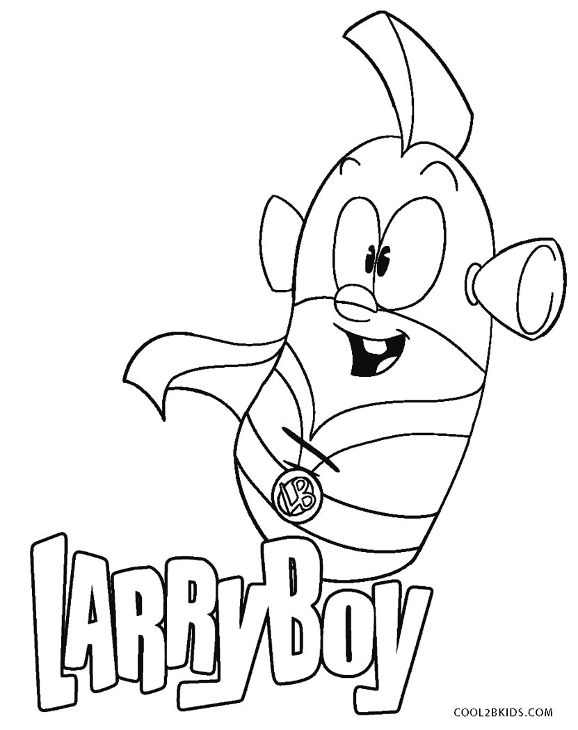 Veggie Tales Coloring Pages For Free