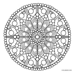 Free Printable Geometric Coloring Pages for Kids