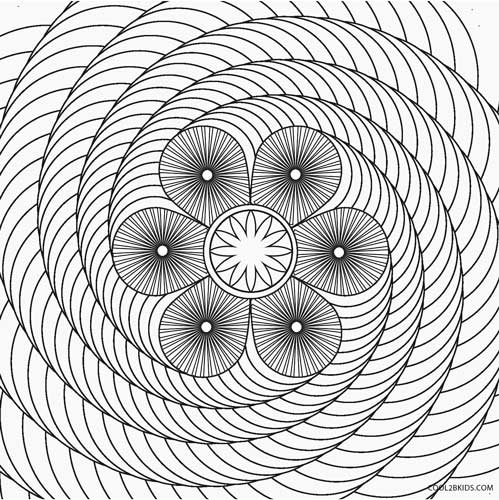 Free Printable Geometric Coloring Pages For Kids