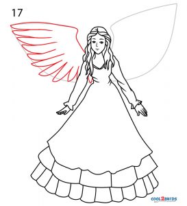 How to Draw an Angel (Step by Step Pictures)