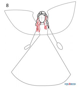 How to Draw an Angel (Step by Step Pictures)