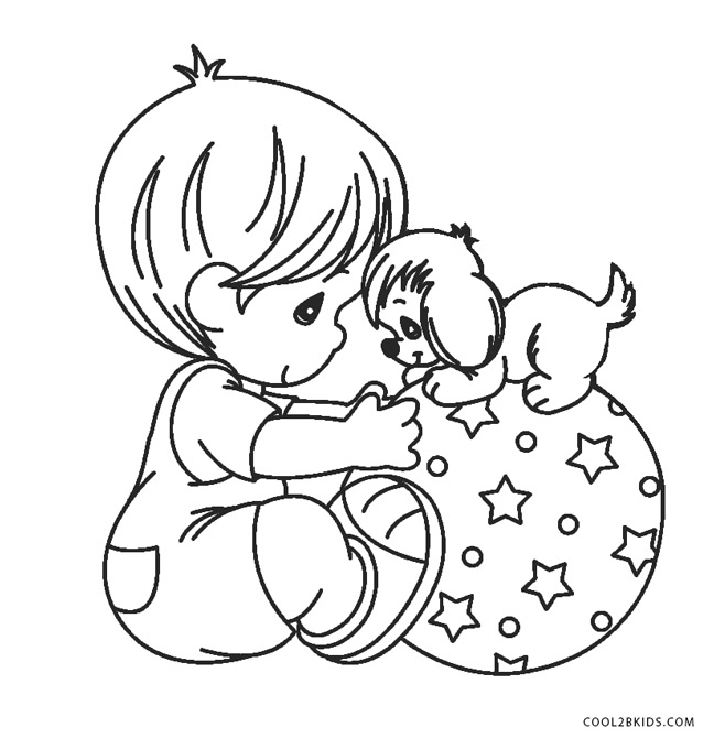 free coloring pages of precious moments