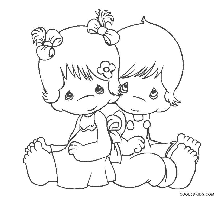 free coloring pages of precious moments