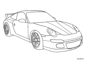 Free Printable Race Car Coloring Pages For Kids