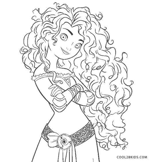 700 Princess Merida Coloring Pages  Best HD