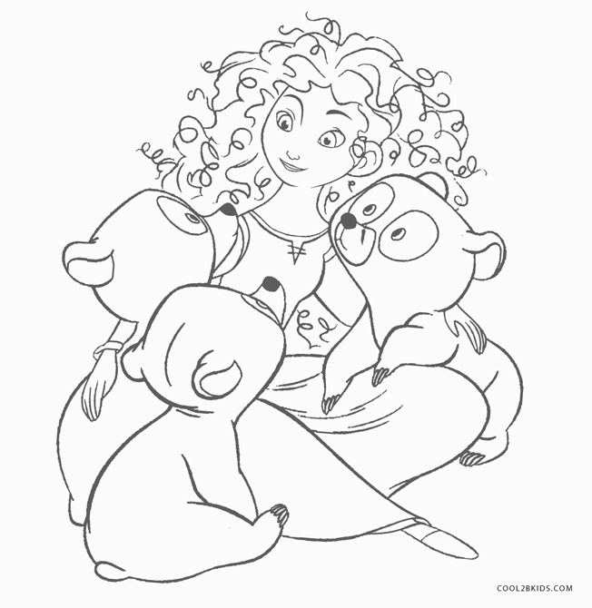 Free Printable Brave Coloring Pages For Kids