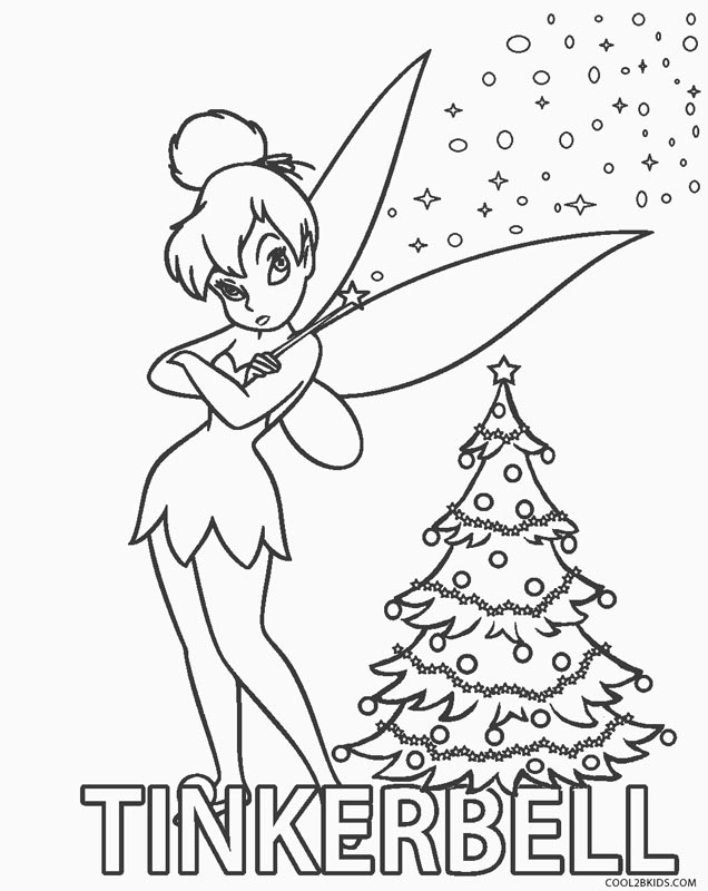 disney coloring pages of tinkerbell