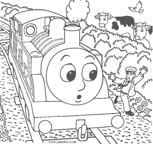 James The Red Engine Coloring Page for Kids - Free Thomas & Friends  Printable Coloring Pages Online for Kids 