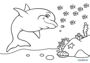 Free Printable Dolphin Coloring Pages For Kids