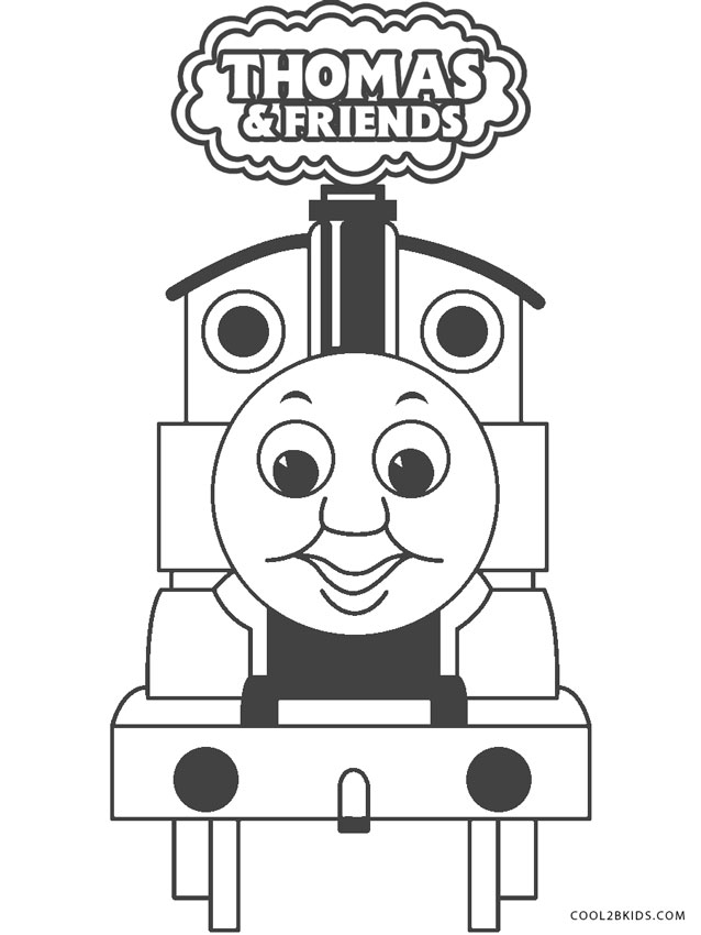 Thomas The Train Coloring Pages Cool2bkids