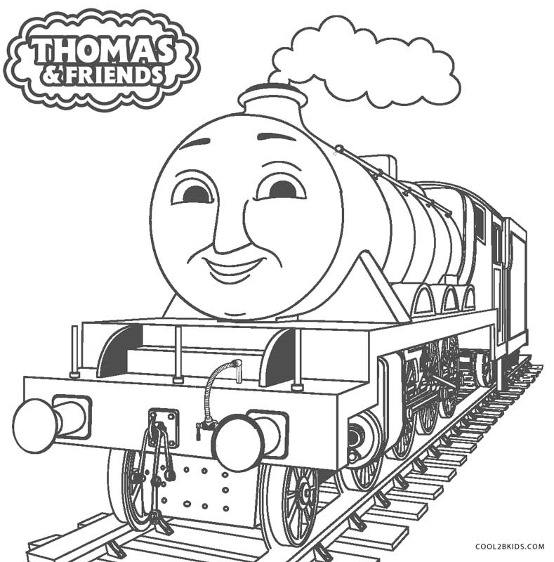 Free Henry The Train Coloring Pages