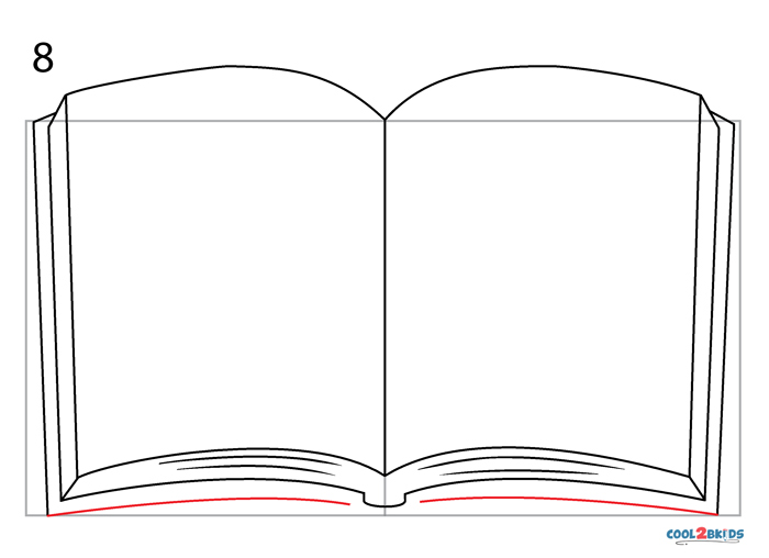 How to Draw a Book (Step by Step Pictures)
