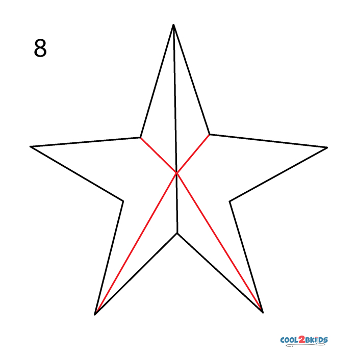How to Draw a Star (Step by Step Pictures)