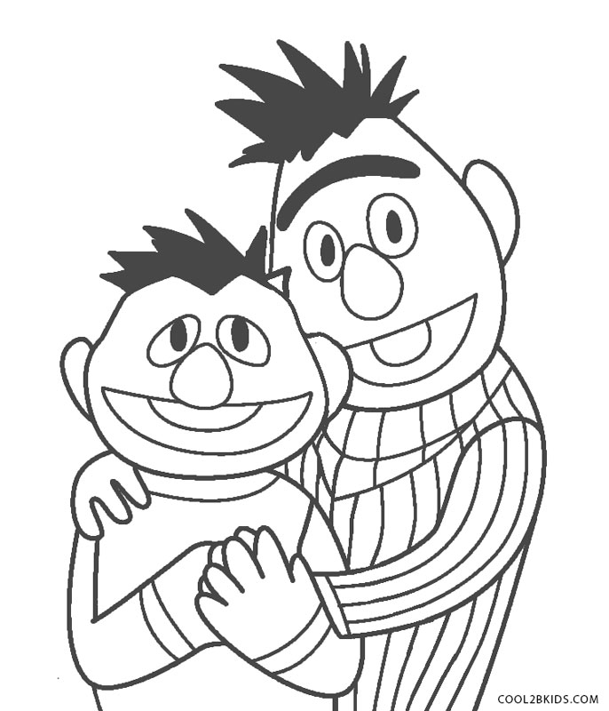 free printable sesame street coloring pages for kids