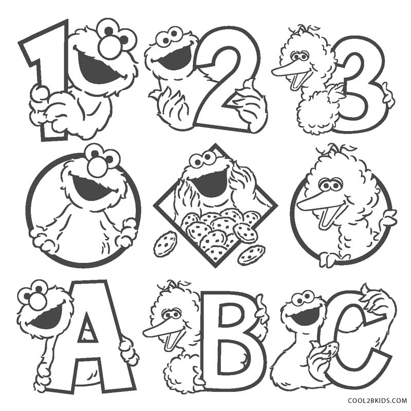 Free Printable Sesame Street Coloring Pages For Kids Free Printable Sesame Street Coloring Pages For Kids