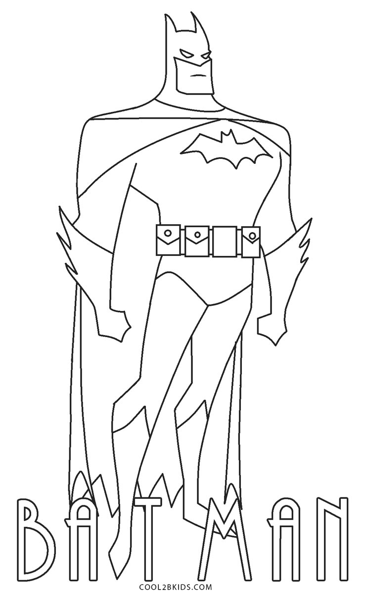 Top 57+ imagen dibujos de batman para colorear 