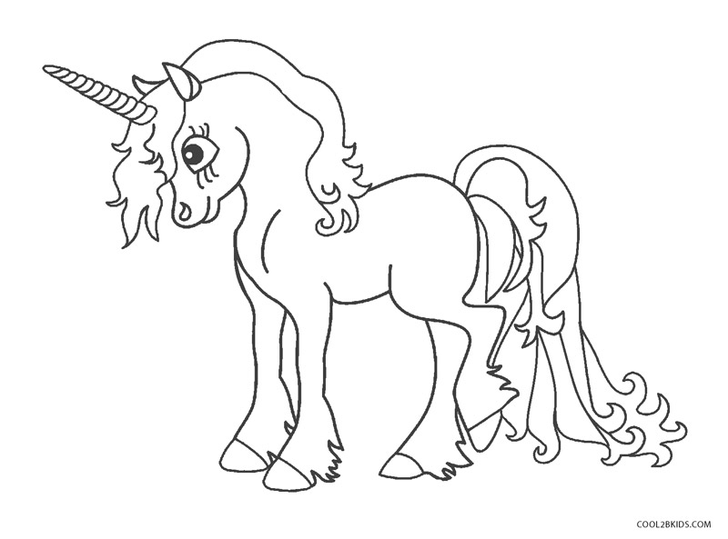 Dibujos de Unicornio para colorear - Páginas para imprimir gratis
