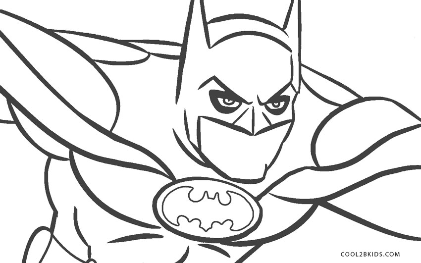 Dibujos de Batman para colorear - Páginas para imprimir gratis