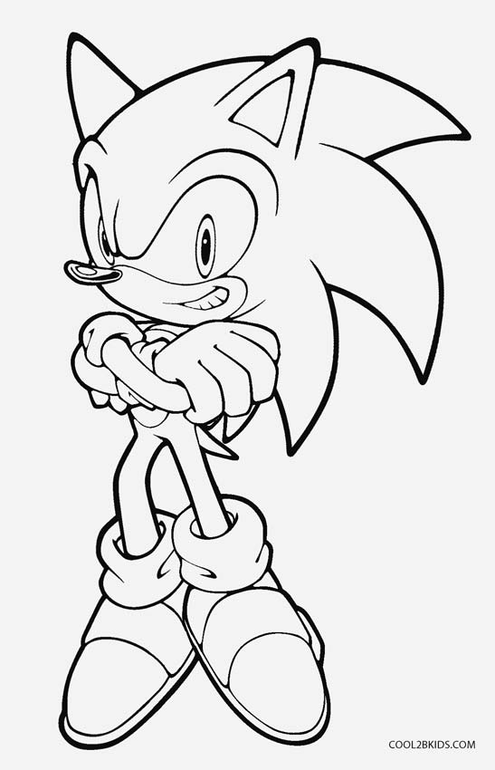 ▷ Dibujos de Sonic para Colorear e Imprimir Gratis