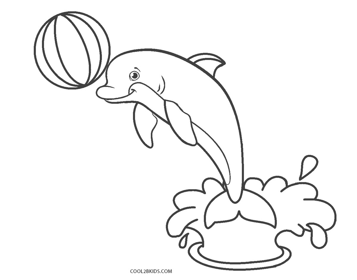  Dibujos  de  Delfines para  colorear  P ginas para  imprimir 