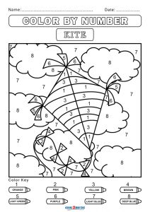 Free Color by Number Worksheets | Cool2bKids