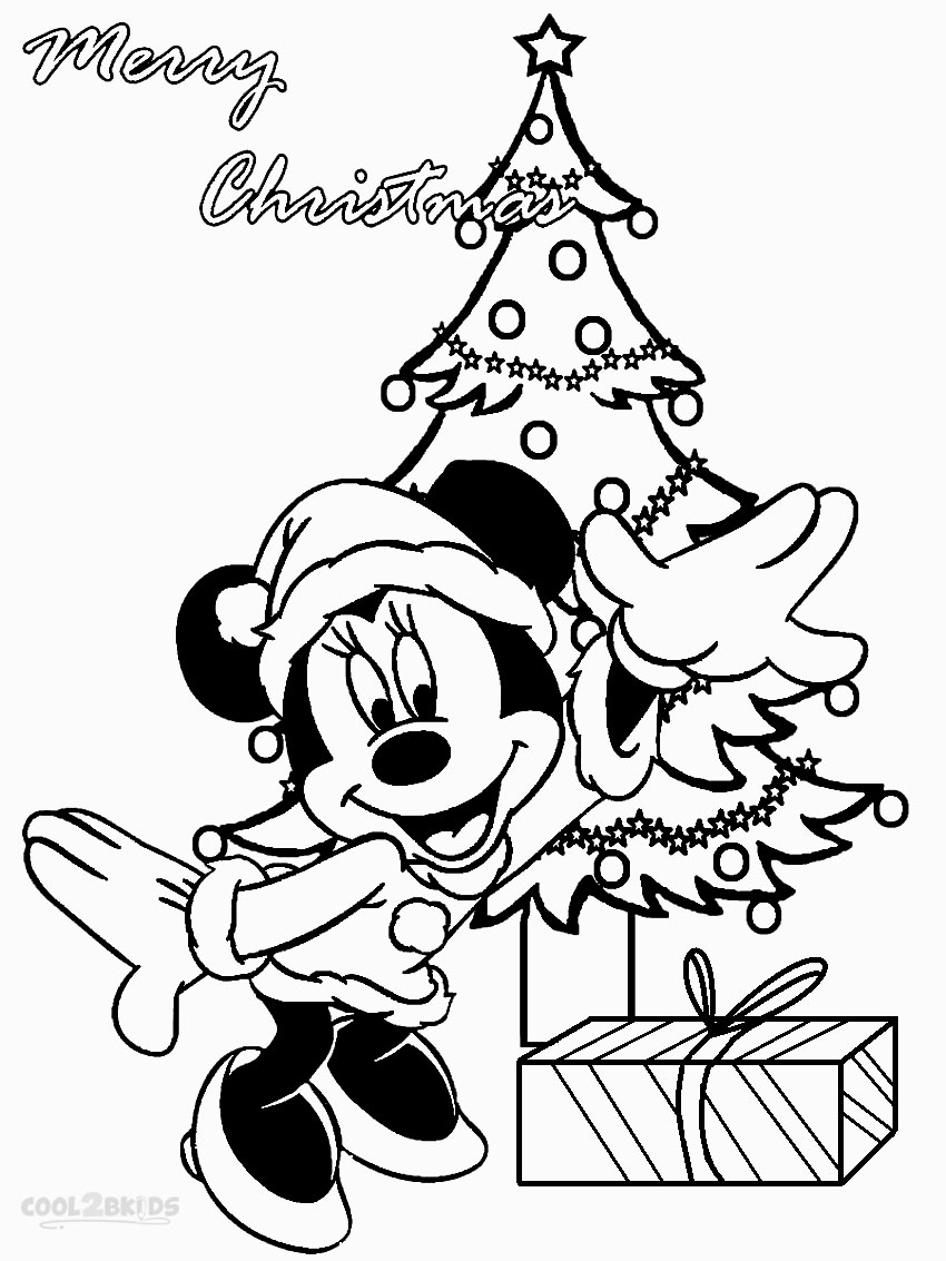 Dibujos de Minnie Mouse para colorear - Páginas para imprimir gratis
