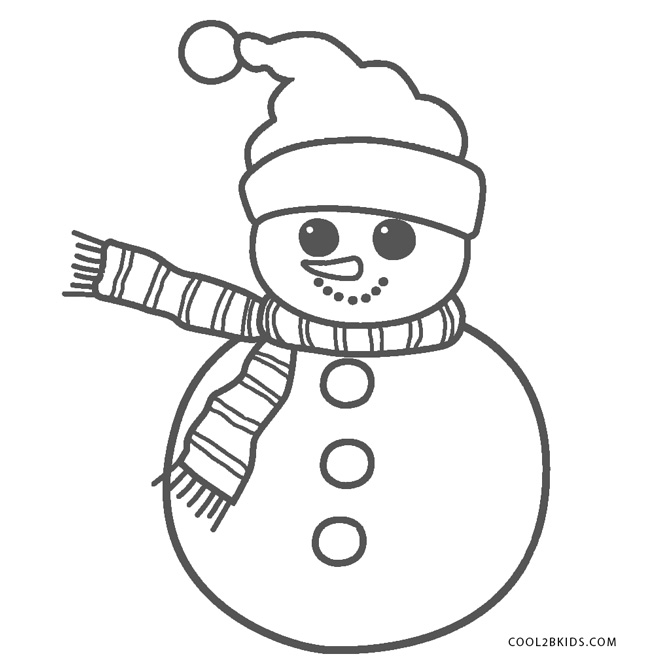 Dibujos de Muñeco de para colorear - Páginas para imprimir gratis