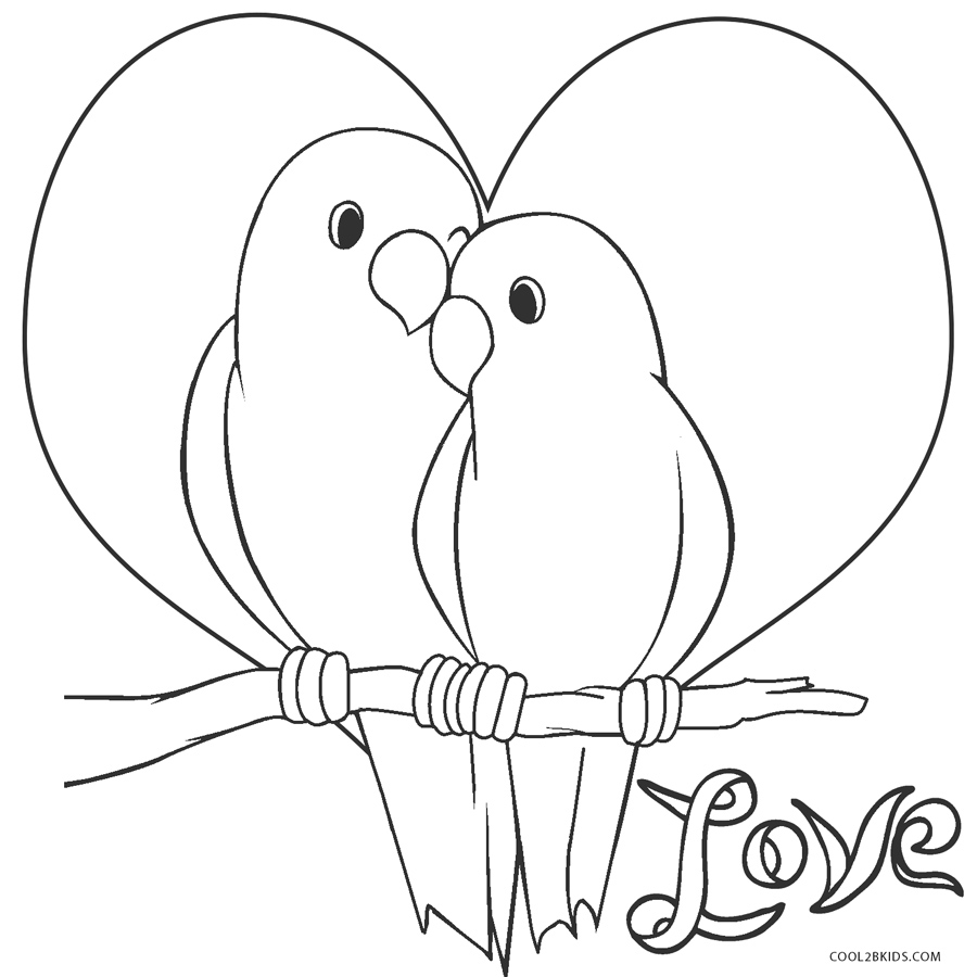 Free Printable Love Coloring Pages For Kids