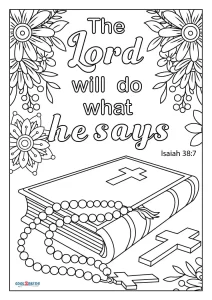 child christian coloring pages