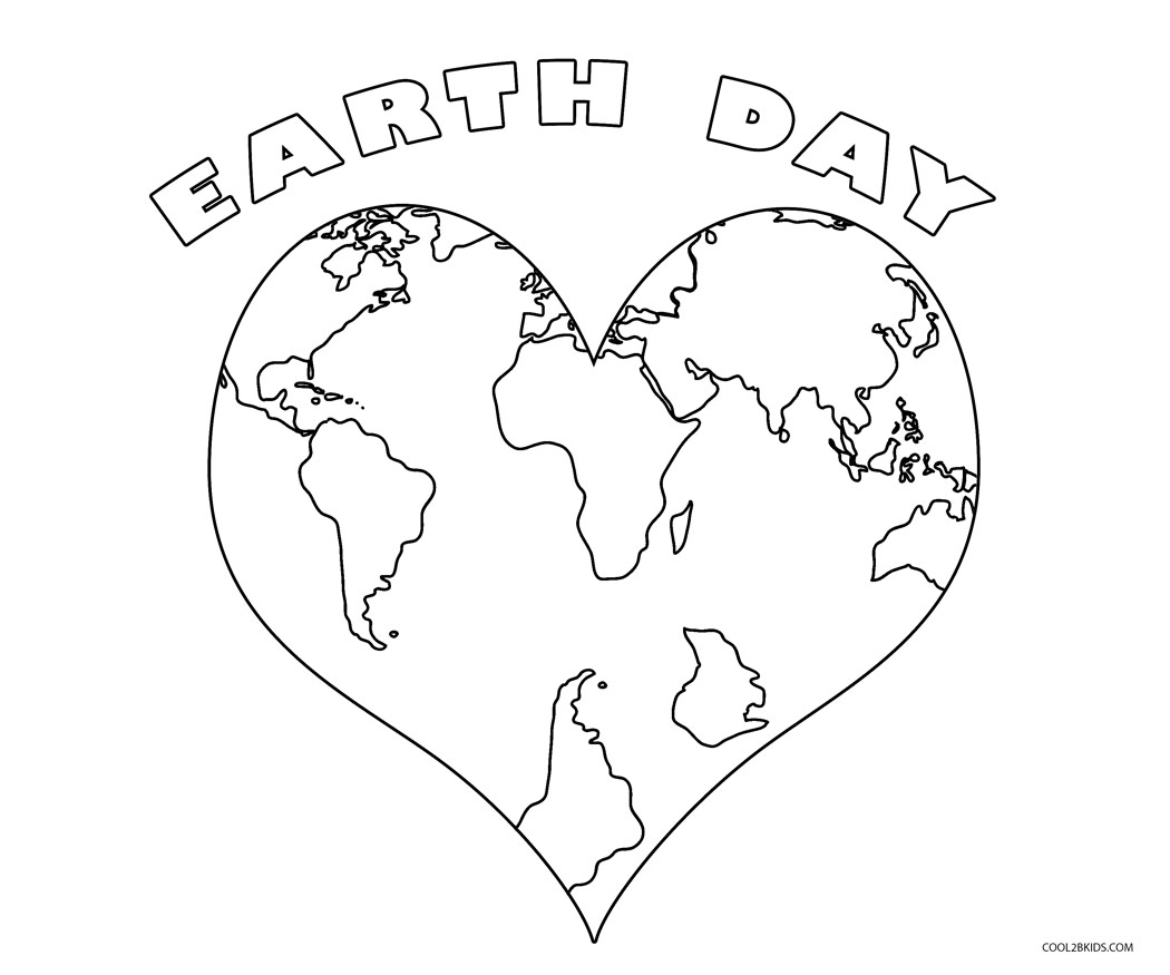 Free Printable Earth Day Coloring Pages For Kids