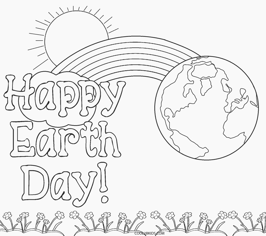 Free Printable Earth Day Coloring Pages For Kids