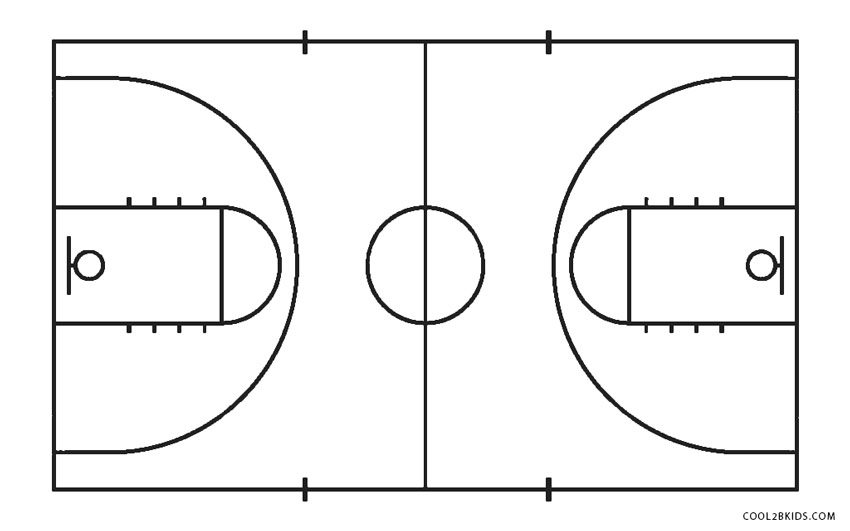 Basketball Court Coloring Sheets | My XXX Hot Girl