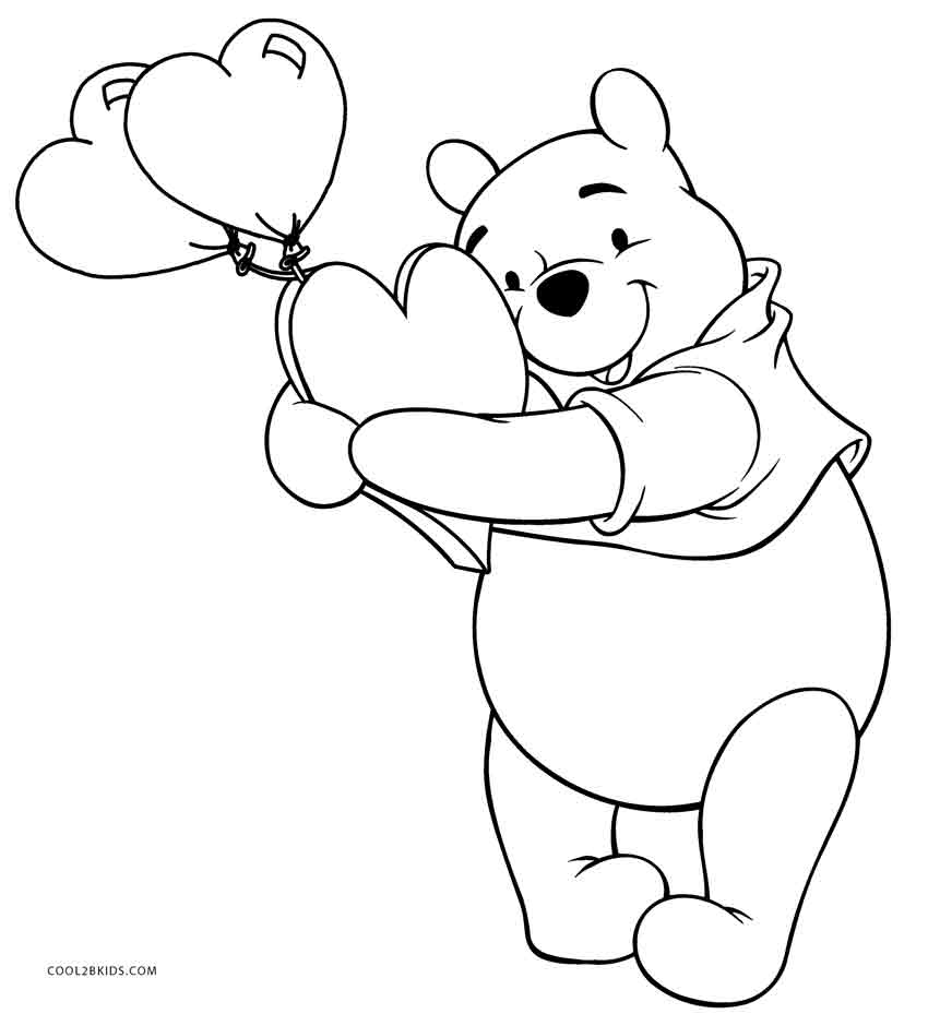 Dibujos De Winnie Pooh Para Colorear Paginas Para Imprimir Gratis