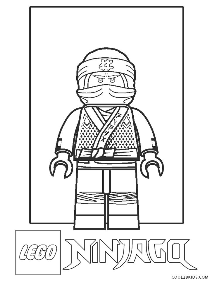 dibujos de ninjago para colorear  páginas para imprimir