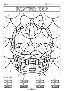 Free Color by Number Worksheets - Cool2bKids