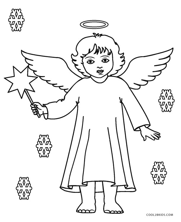images Dibujos De Angeles Para Colorear Para Niños dibujos de angeles para colorear