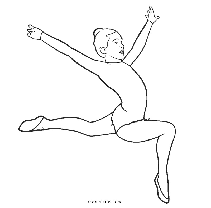 Dibujo De Gimnasia Dibujo Para Colorear De Gimnasia Dibujos Infantiles