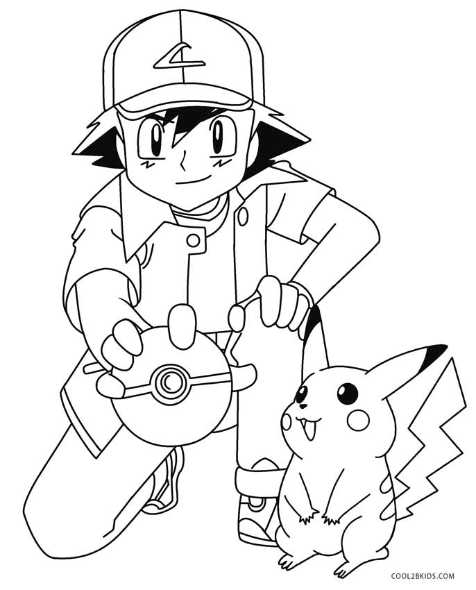 Dibujos de Pokemon para colorear - Páginas para imprimir gratis