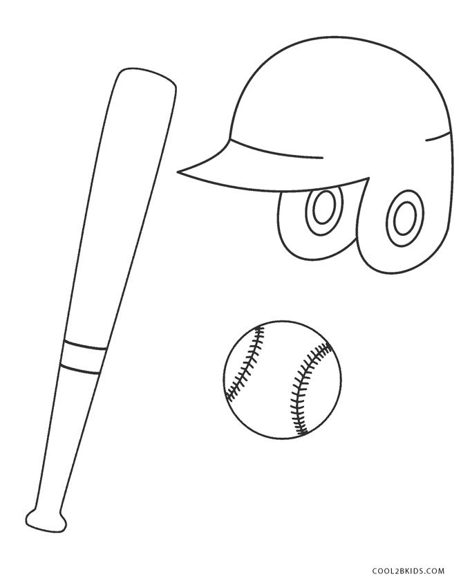 Dibujos de Béisbol para colorear - Páginas para imprimir gratis