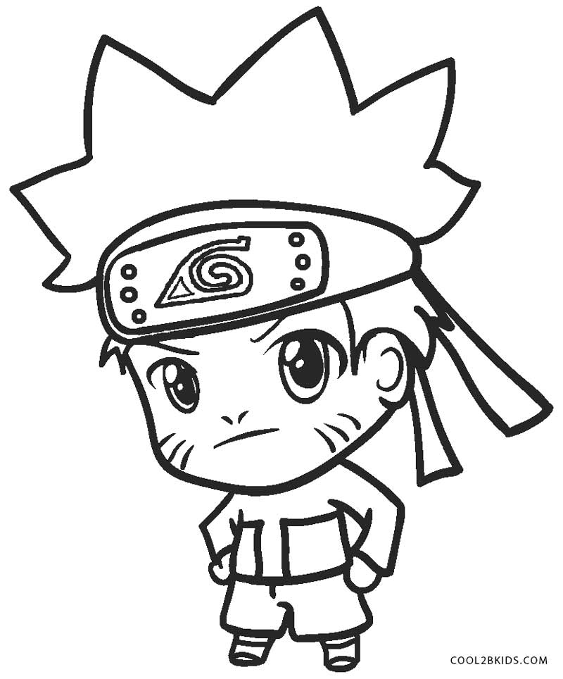 Dibujos de Naruto para colorear - Páginas para imprimir gratis