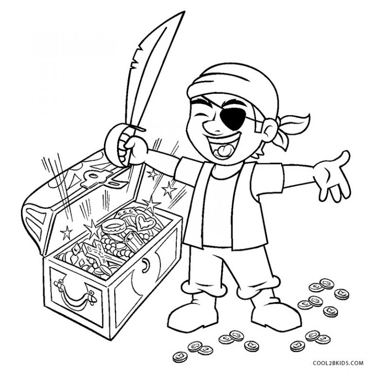 Free Printable Pirate Coloring Pages For Kids