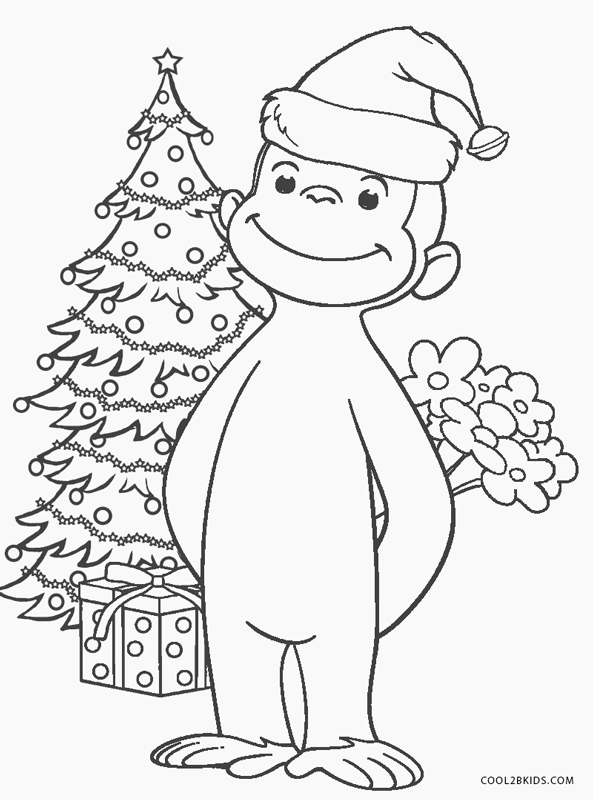 Free Printable Curious George Coloring Pages For Kids