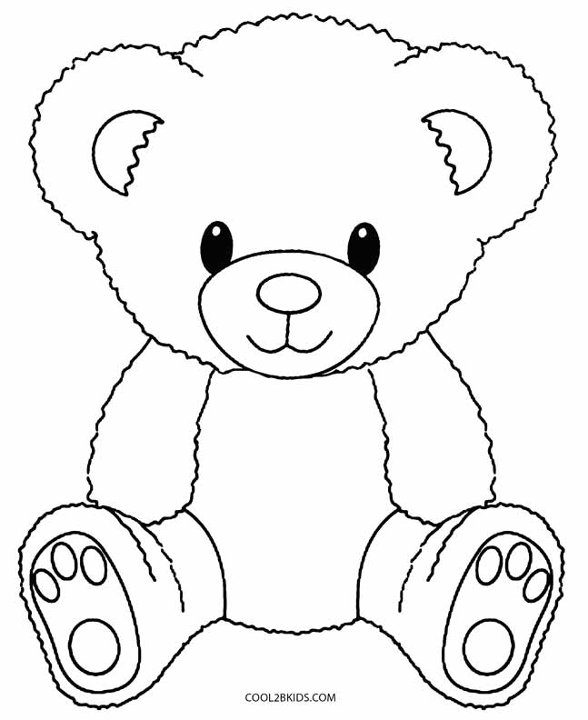 Osito Bimbo Para Colorear Dibujos Para Colorear Osito De Peluche Porn 